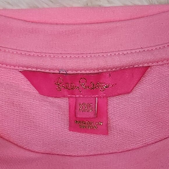 Lilly Pulitzer Deva Sweatshirt "Pink Shandy" - Picture 4 of 7